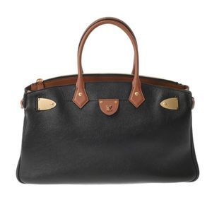 Louis Vuitton All Set MM Nicolas Ghesquière Handbag Black Brown